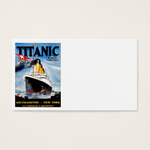 RMS Titanic Travel Ad