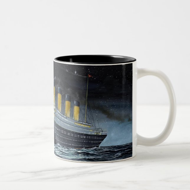 RMS Titanic Two-Tone Coffee Mug (Right)