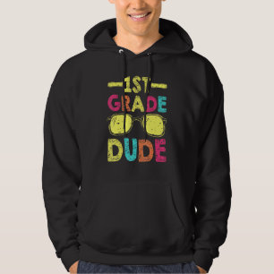 RMVV 1st Grade Student Teacher First Day Of School Hoodie