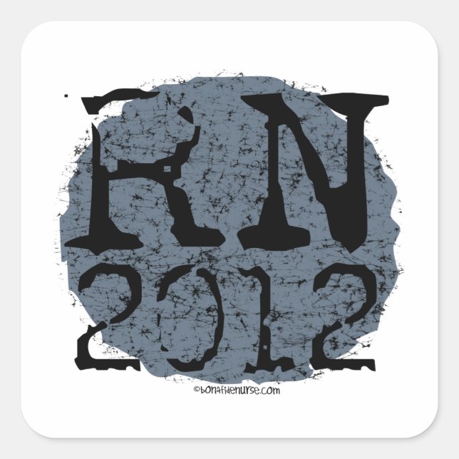 RN - 2012 SQUARE STICKER (Front)
