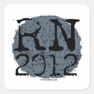 RN - 2012 SQUARE STICKER