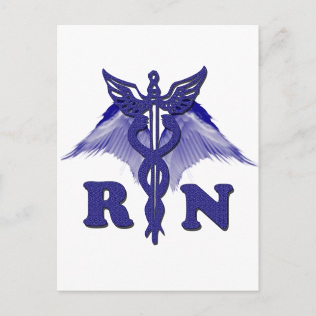 RN Angel Postcard (Front)
