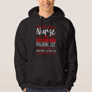 RN CNA Nursing Night Shift Nurse Appreciation Card Hoodie
