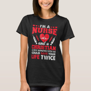 Rn Lvn Cna Nurse Grad Christian Cool Nursing Gradu T-Shirt