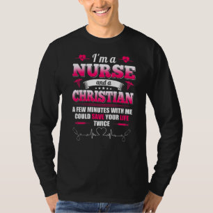 RN LVN CNA Nurse Grad Christian Cool Nursing Gradu T-Shirt