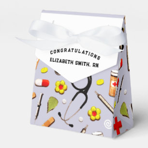 RN Nurse Graduation Favour Box