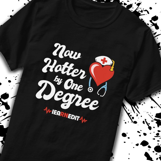 RN Nurse Graduation - I Earned It T-Shirt (Creator Uploaded)