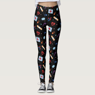 RN Nurse Nursing Student   Doctor Medical Pattern Leggings