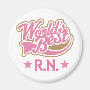 RN or Registered Nurse Gift Magnet