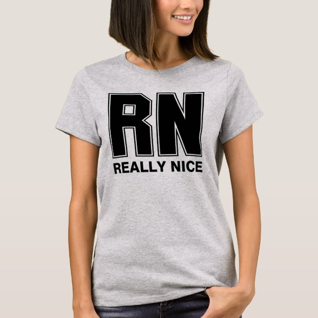 RN Really Nice T-Shirt (Front)