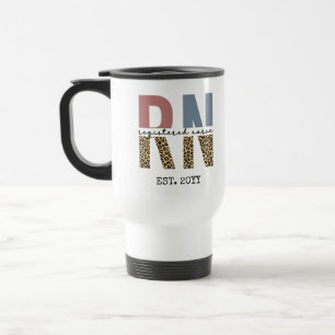 RN Registered Nurse est Nurse Graduation Travel Mug