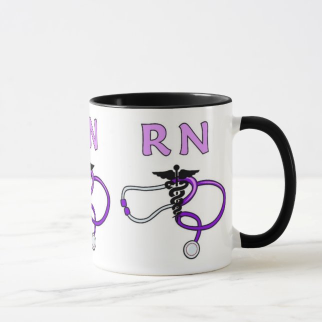 RN Stethoscope Mug (Right)