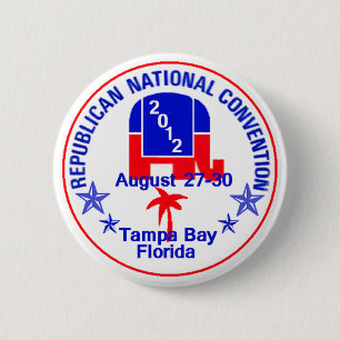 RNC Convention 6 Cm Round Badge