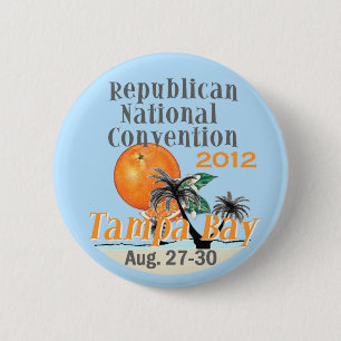 RNC Convention 6 Cm Round Badge