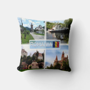 RO Barsana Monastery - Danube Delta - Sighisoara - Cushion