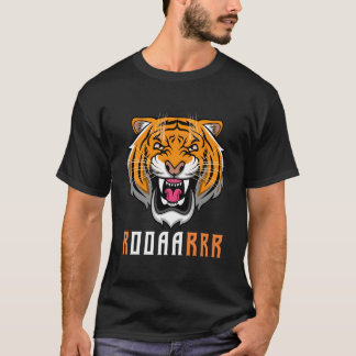 Roaaarrr Wildlife Animal Cute Tigers Big Cats T-Shirt