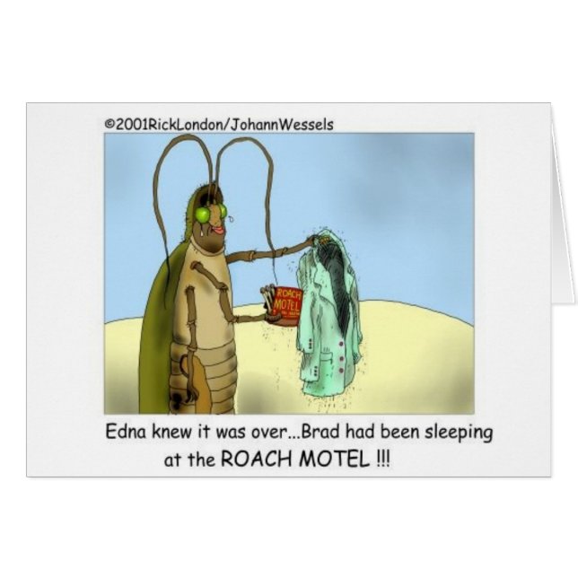 Roach Infidelity Funny Gifts, Tees, & Collectibles (Front Horizontal)