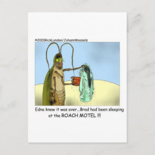 Roach Infidelity Funny Gifts, Tees, & Collectibles Postcard