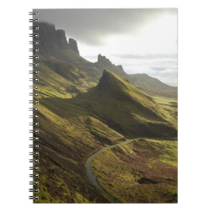 Road ascending The Quiraing, Isle of Skye, Notebook