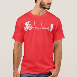 Road bike and beer road bike cycling bike racing T-Shirt