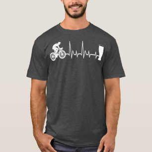 Road bike and beer road bike cycling bike racing T-Shirt