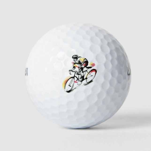 Road bike golf balls (Front)