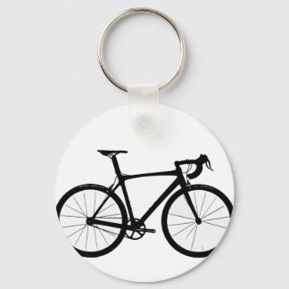 Road Bike Logo Key Ring