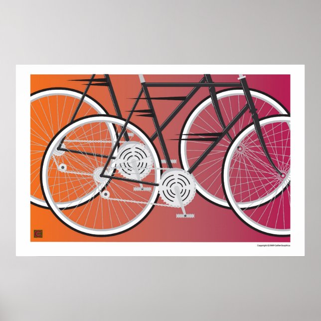 Road Bikes-Print Poster (Front)