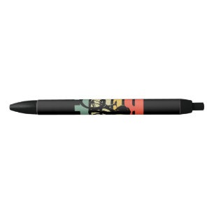 Road Biking Bicycle Cycling Black Ink Pen