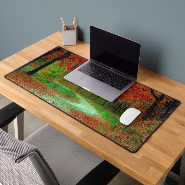 ROAD BLOSSOM FOREST NATURE DESK MAT (Office 2)