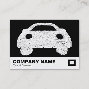 Road Car Symbol Business Card