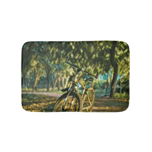Road cyclist gifts bath mat