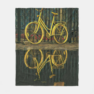 Road cyclist gifts fleece blanket
