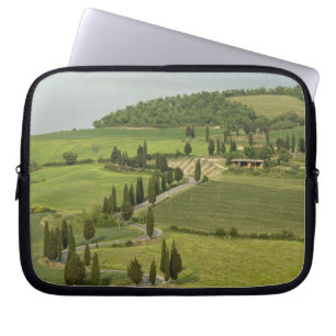 Road from Pienza to Montepulciano, Laptop Sleeve