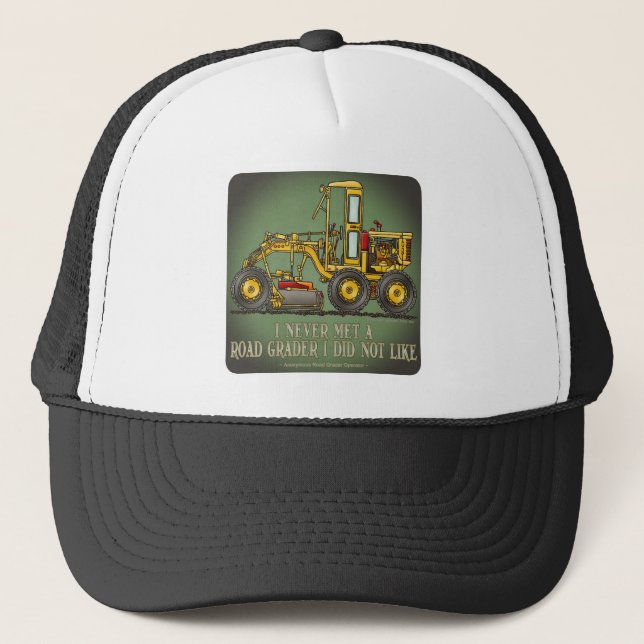 Road Grader Operator Quote Hat (Front)