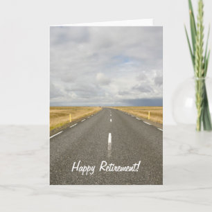 Road Happy Retirement Card