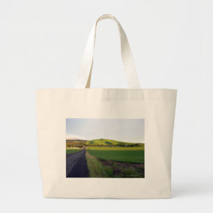 Road home large tote bag