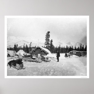 Road House Valdez Trail 1916 Poster