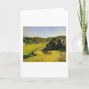 Road in Maine - Edward Hopper Card
