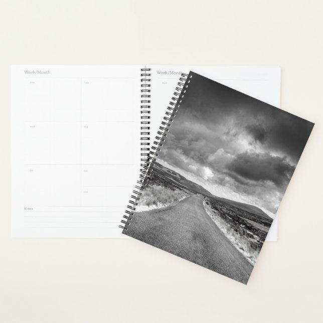 Road in Rainstorm Planner (Display)