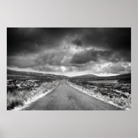 Road in Rainstorm