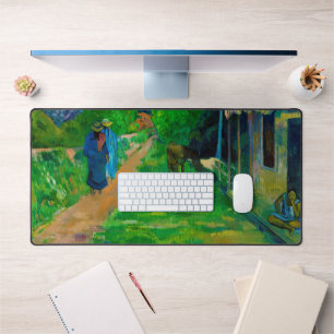 Road in Tahiti, Gauguin Desk Mat