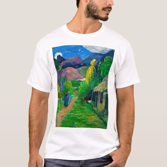 Road in Tahiti, Gauguin T-Shirt (Front)