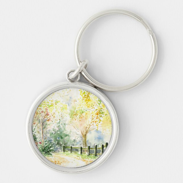 Road Key Ring (Front)