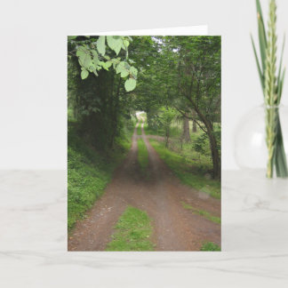 road less travelled card