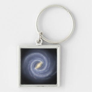 Road map to our Galaxy in the Milky Way Key Ring