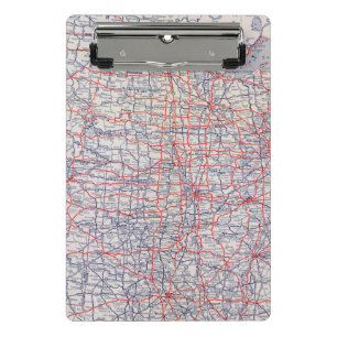 Road map United States Mini Clipboard
