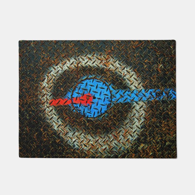 Road Marking Paint Doormat (Front)