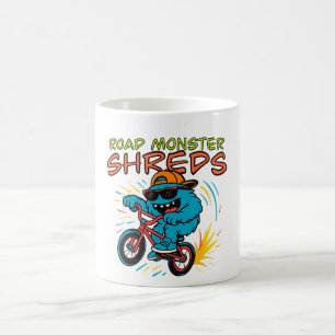 Road Monster Shreds Coffee Mug