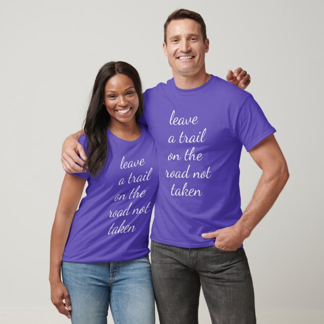 Road Not Taken Basic Dark T-Shirt (Unisex)